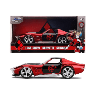 Auto Chevy Corvette Stingray 1969 - Harley Queen - Escala 1:321