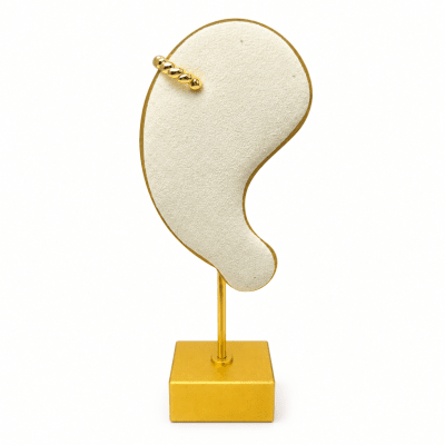 Earcuff Trenzado - Baño de Oro 18K1
