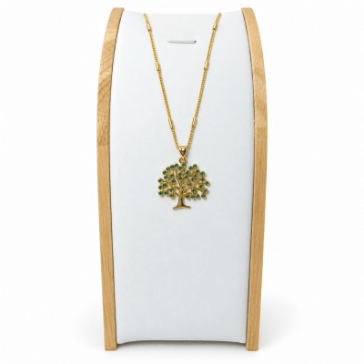 Collar Árbol de la Vida - Baño de Oro 18K1