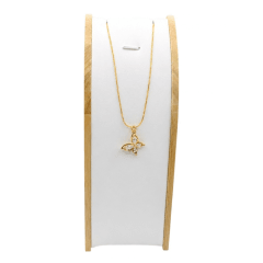 Collar Mariposa - Baño de Oro 18K