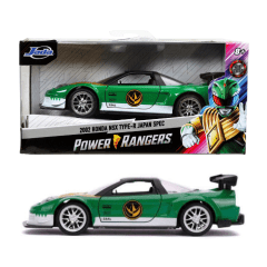 Auto Honda NSX Type-R 2002 - Power Ranger Verde - Escala 1:32