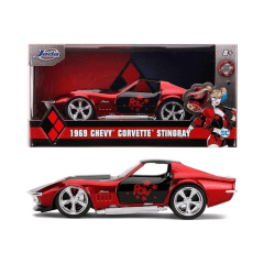 Auto Chevy Corvette Stingray 1969 - Harley Queen - Escala 1:32