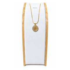Collar San Benito - Baño de Oro 18K