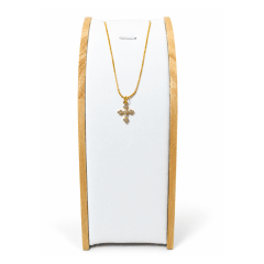 Collar Cruz - Baño de Oro 18K