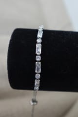 zirconia rectangular circular blanco