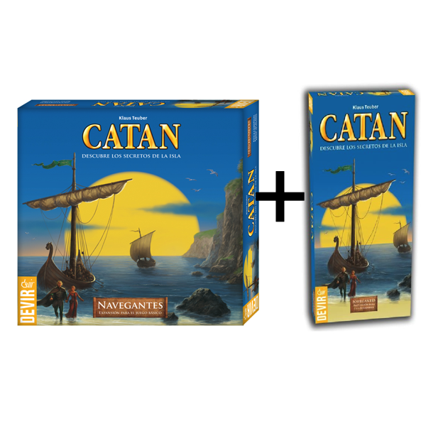 Pack Catan Navegantes (base + ampliación)