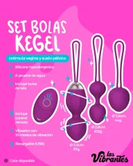 Set Kegel Vibrador (x3)