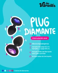 Plug diamante