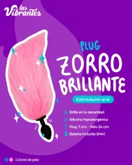 Plug Zorro brillante