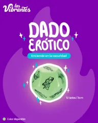 Dado erótico de 12 posiciones