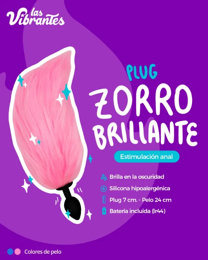 Plug Zorro brillante1