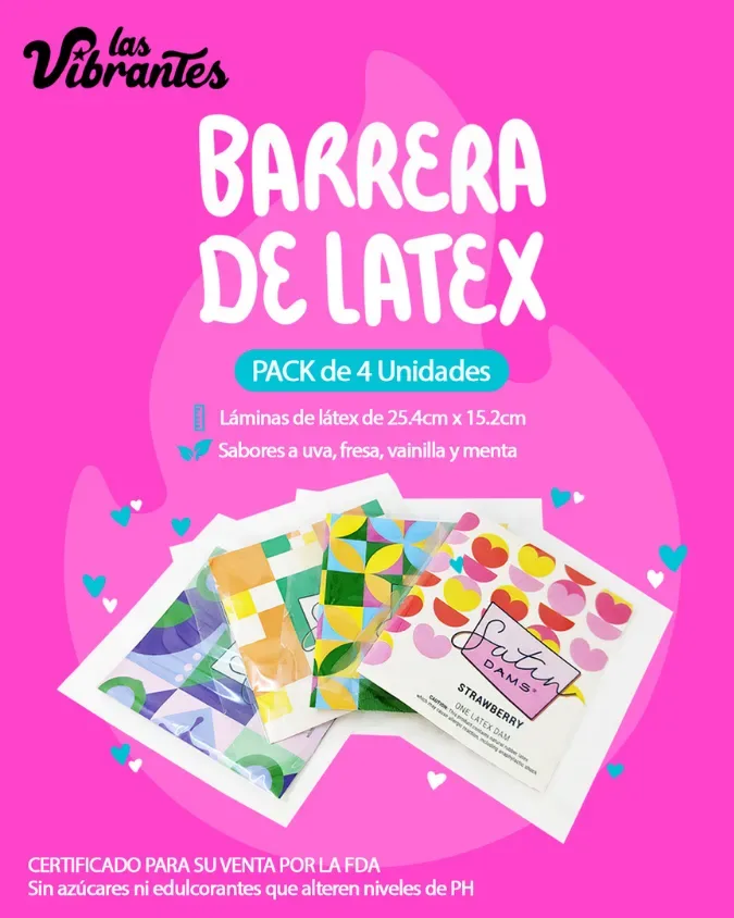 Barreras de Látex (pack de 4 unidades)1