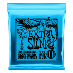 Cuerdas guitarra eléctrica Ernie Ball Extra Slinky 8-38