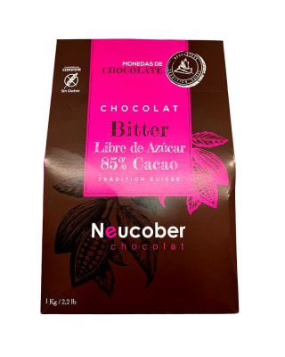 COBERTURA NEUCOBER BITTER 85 CACAO SIN AZÚCAR