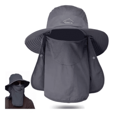 Sombrero De Sol Para Excursiones gris1