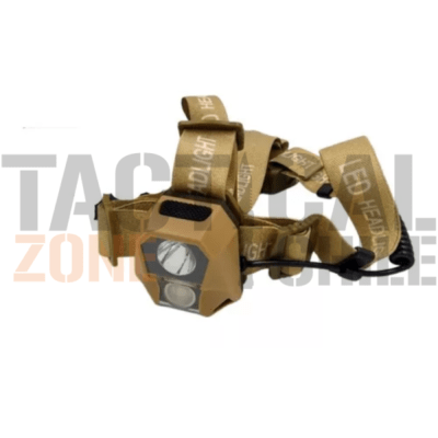 LINTERNA CINTILLO LUZ BLANCA Y ROJA HL-5211