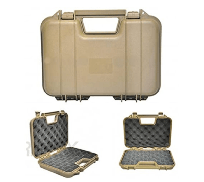 SRC MALETA RIGIDA PISTOLA 31.5cm TAN1