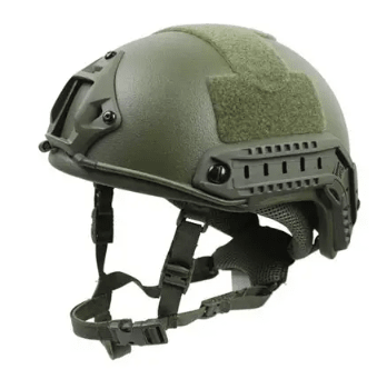 CASCO TÁCTICO VERDE-AIRSOFT1