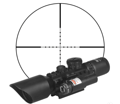 Comet LS 3-10x42E con Laser Rojo1