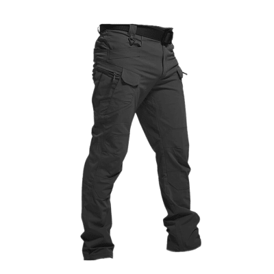 PANTALON CARGO NEGRO TALLA M1