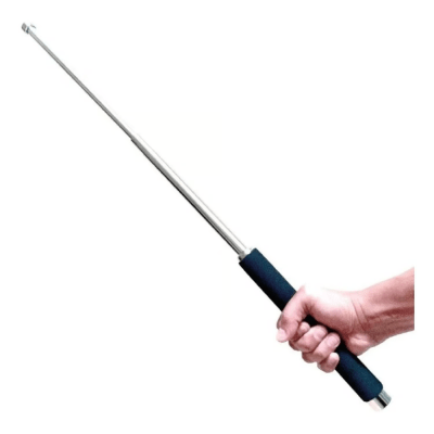 BASTON RETRACTIL PLATEADO1