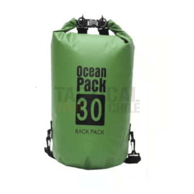BOLSA/MOCHILA SECA 30 LTS  VERDE1