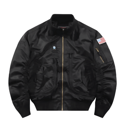 CHAQUETA DE VUELO NEGRA TALLA 3XL1