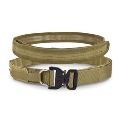 CINTURON COBRA PRIMERA LINEA CON MOLLE TAN1