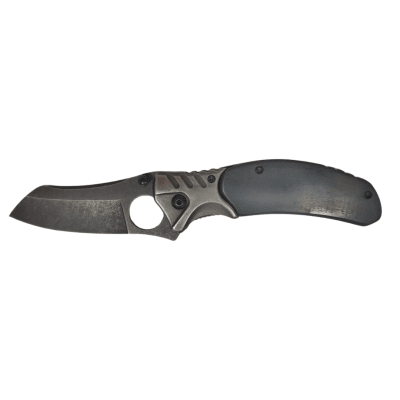 CUCHILLO MANGO DE MADERA NEGRO (Q02)1