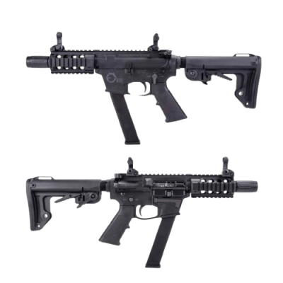 Réplica King Arms cal 6mm TWS SBR GBB NEGRA1