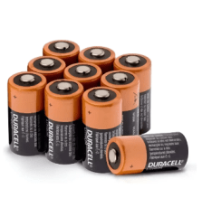 PILAS DURACELL CR123 PACK 10 UNIDADES