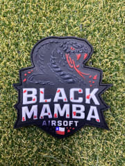 PARCHE BLACK MAMBA AIRSOFT