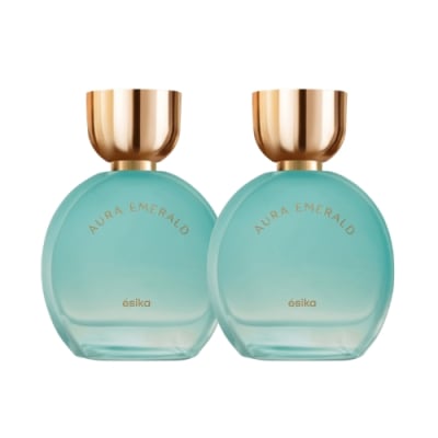 Pack x2 Aura Esmerald Perfume de Mujer 45 ml Esika1
