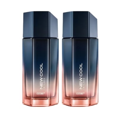 Pack x2 New Cool Intense Colonia de Hombre 75 ml Cyzone1