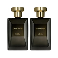 Pack x2 LAttraction Perfume de Hombre 100 ml LBEL
