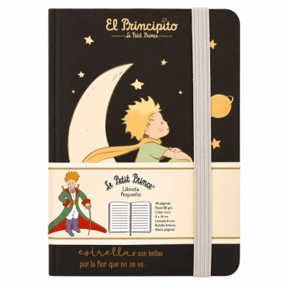 Libreta El Principito con Elástico – 9 x 14 cm2