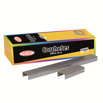 Corchetes Artel 26/6 – Caja 5.000 Unidades1