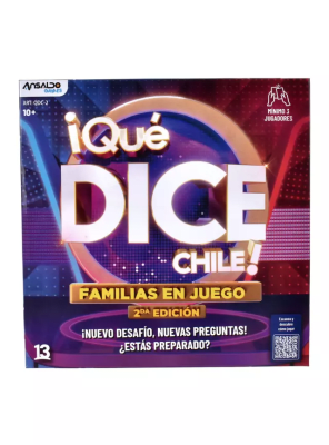 Juego de Mesa ¿Qué Dice Chile? Familias 2 – Ansaldo1