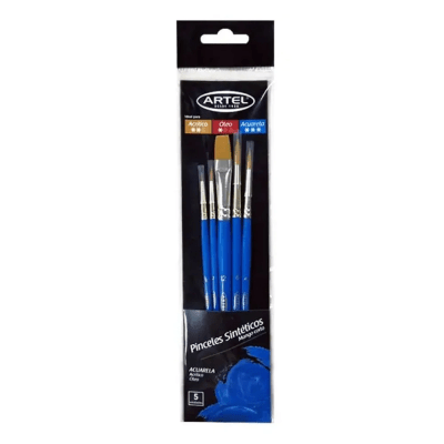Pinceles para Acuarela Artel – Set 5 Unidades1