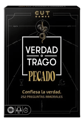 Juego de Cartas Verdad o Trago: Edición Pecado (Truth or Drink) +183