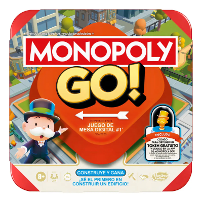 Juego de Mesa Monopoly GO! – Hasbro1