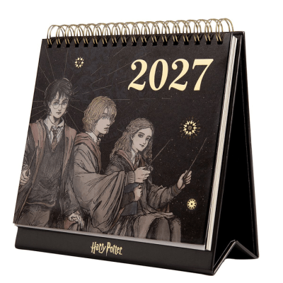 Calendario de Escritorio 2027 Mooving Harry Potter – 16,5 x 16 cm1