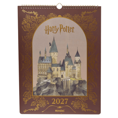 Calendario de Pared 2027 Mooving Harry Potter – 30 x 40 cm1