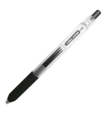 Bolígrafo Gel Artline J-Pop EGB-S260 0,5 mm – Negro1