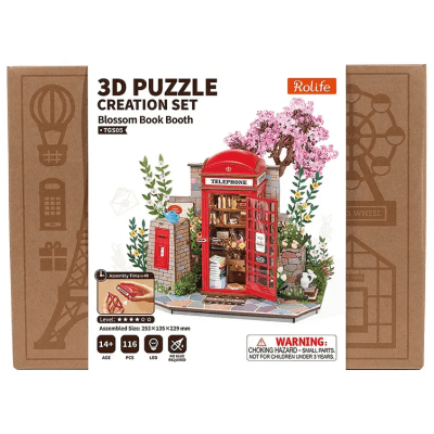 Book Booth Rolife Blossom Book Booth TGS05 – Cabina con Luz LED3
