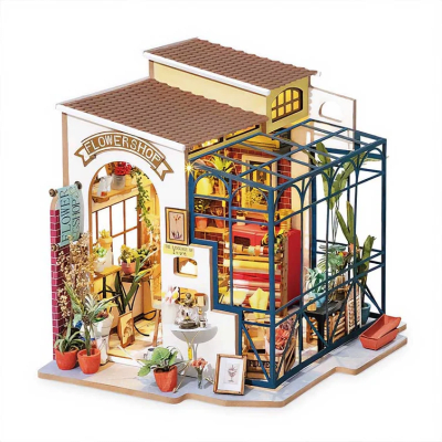 Casa en Miniatura Rolife Emily's Flower Shop DG145 – Kit DIY1