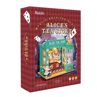Casa en Miniatura Rolife Alice's Tea Store DG156 – Kit DIY1