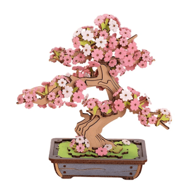 Bonsái Sakura de Madera para Armar – Rolife TG4151