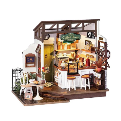 Casa en Miniatura Rolife Slow Life Café No.17 DG162 – Kit DIY1