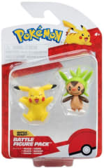 Figuras Pokémon Battle Figure Pikachu y Chespin – Jazwares